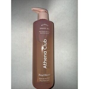 Athena Club Glossy Shave Oil, 8oz, Petal Bloom